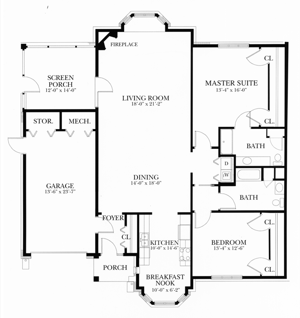 Sutherland Floor Plan Preswick Glen